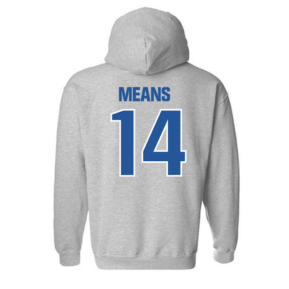 Hampton - NCAA Football : Nare Means - Classic Shersey Hooded Sweatshirt-1