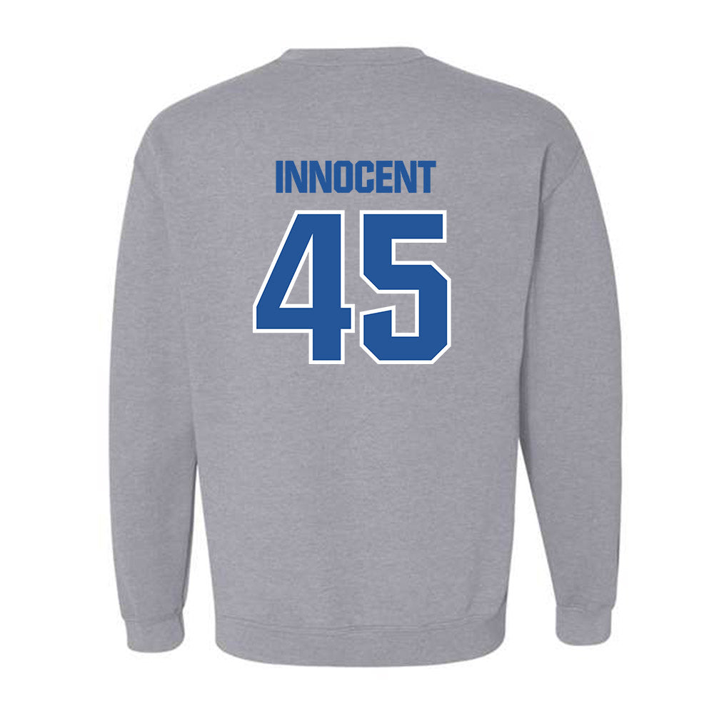 Hampton - NCAA Football : Mcowens Innocent - Classic Shersey Crewneck Sweatshirt-1