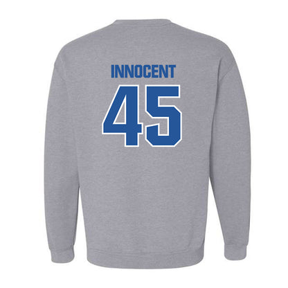 Hampton - NCAA Football : Mcowens Innocent - Classic Shersey Crewneck Sweatshirt-1