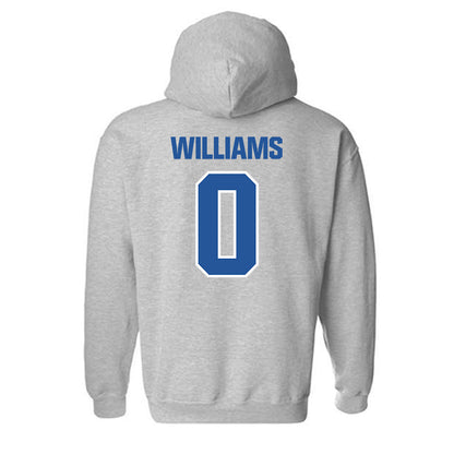 Hampton - NCAA Men's Basketball : Kody Williams - Classic Shersey Hooded Sweatshirt-1