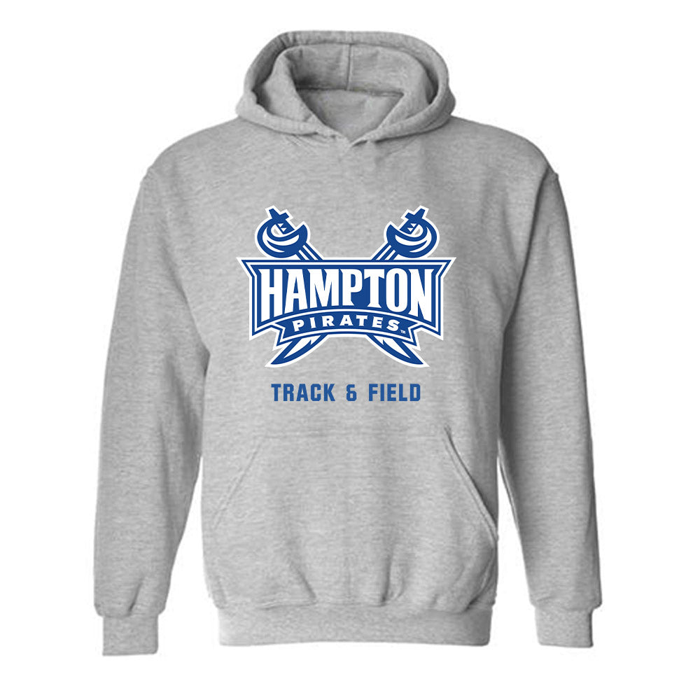 Hampton - NCAA Women's Track & Field : Kenidi Johnson - Classic Shersey Hooded Sweatshirt-0