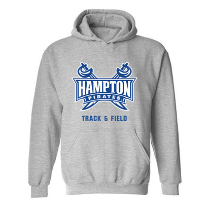 Hampton - NCAA Women's Track & Field : Danielle James - Classic Shersey Hooded Sweatshirt-0