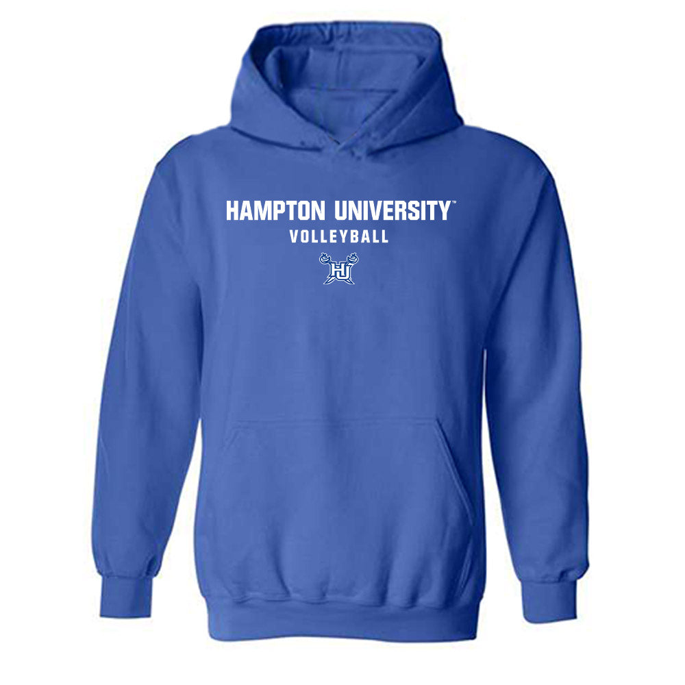Hampton - NCAA Women's Volleyball : Jaya Rimm - Classic Shersey Hooded Sweatshirt-0