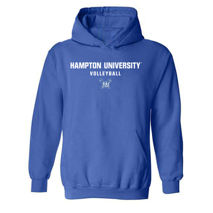 Hampton - NCAA Women's Volleyball : Jaya Rimm - Classic Shersey Hooded Sweatshirt-0