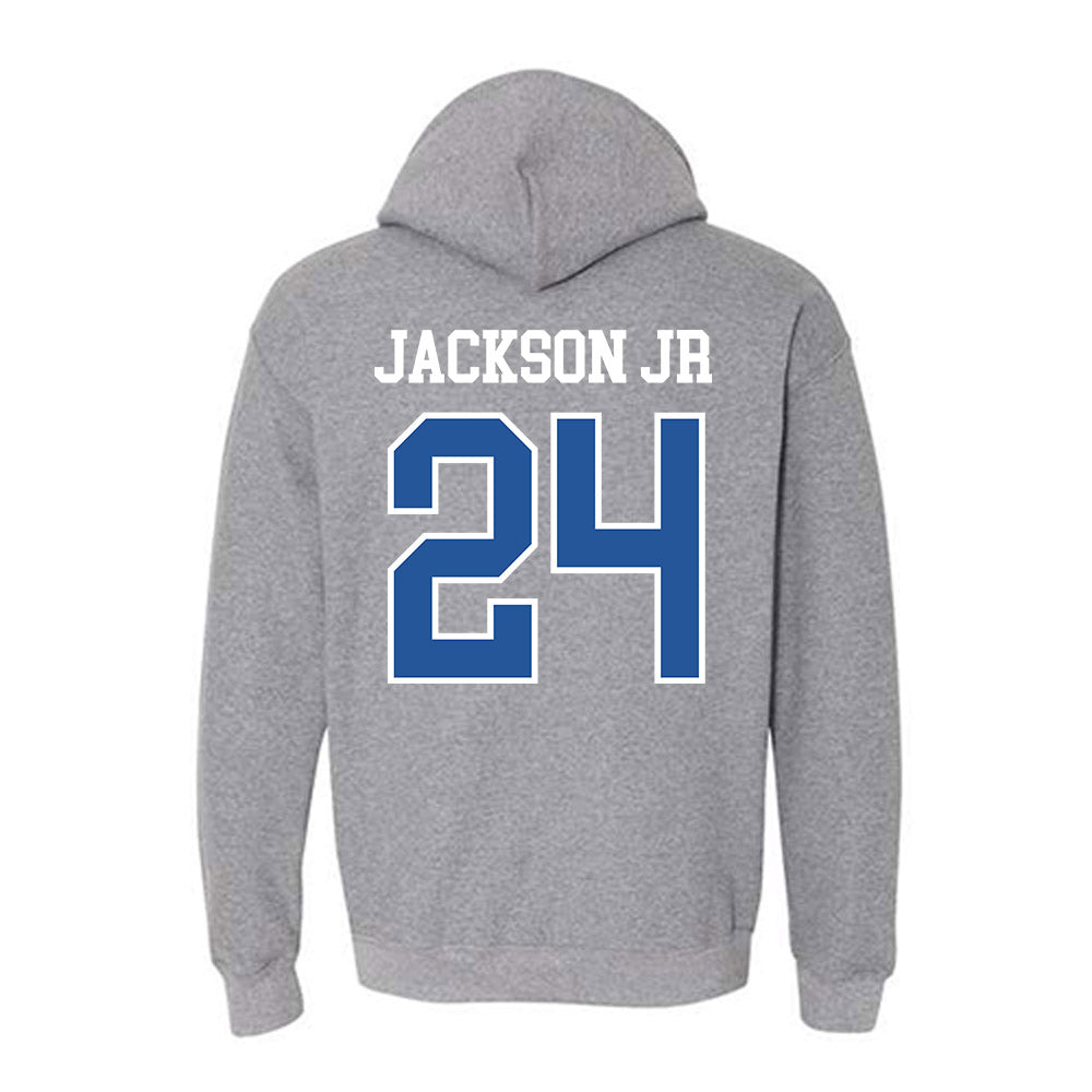 Hampton - NCAA Football : Andre Jackson Jr - Classic Shersey Hooded Sweatshirt-1