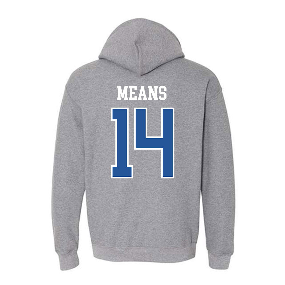 Hampton - NCAA Football : Nare Means - Classic Shersey Hooded Sweatshirt-1