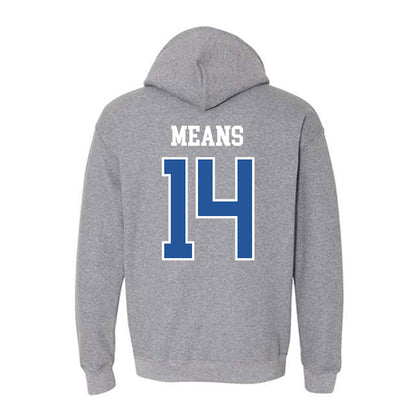 Hampton - NCAA Football : Nare Means - Classic Shersey Hooded Sweatshirt-1