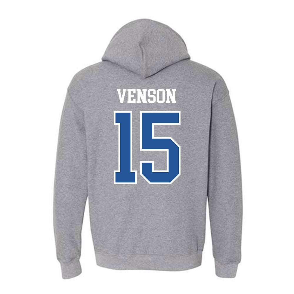 Hampton - NCAA Softball : Jasmine Venson - Classic Shersey Hooded Sweatshirt-1