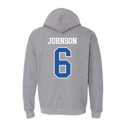 Hampton - NCAA Softball : Amani Johnson - Classic Shersey Hooded Sweatshirt-1