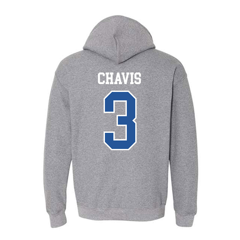 Hampton - NCAA Football : Jahkei Chavis - Classic Shersey Hooded Sweatshirt-1