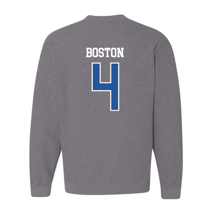 Hampton - NCAA Women's Basketball : Arlisha Boston - Classic Shersey Crewneck Sweatshirt-1