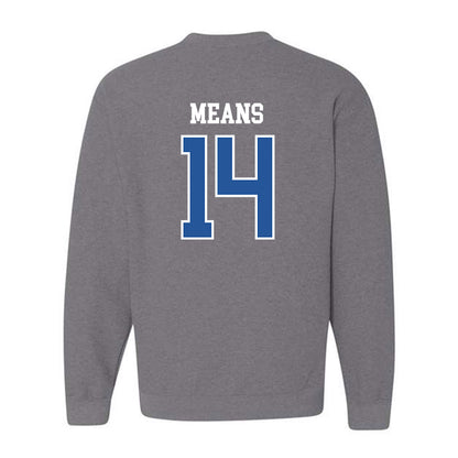Hampton - NCAA Football : Nare Means - Classic Shersey Crewneck Sweatshirt-1