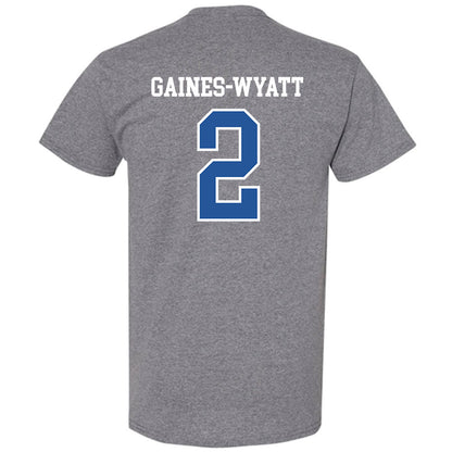 Hampton - NCAA Men's Basketball : Jalyke Gaines-Wyatt - Classic Shersey T-Shirt-1