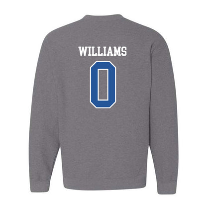 Hampton - NCAA Men's Basketball : Kody Williams - Classic Shersey Crewneck Sweatshirt-1