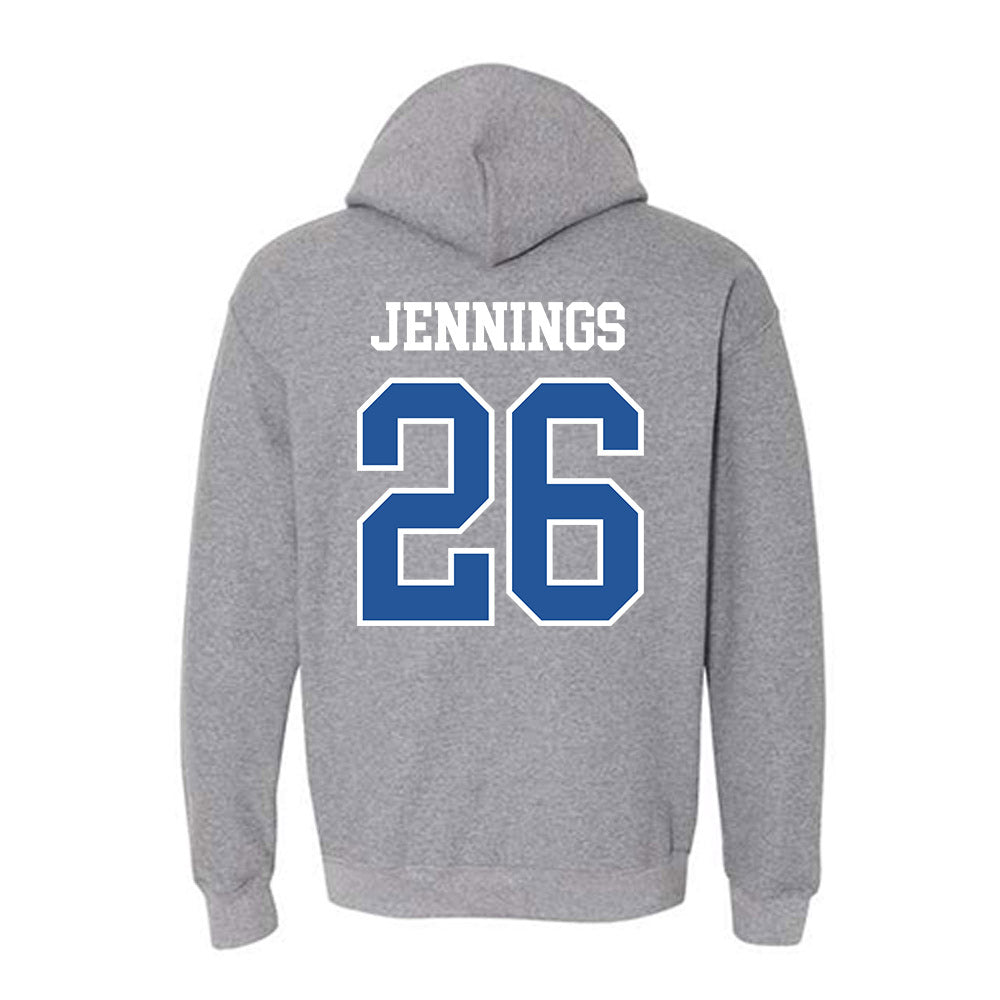 Hampton - NCAA Women's Soccer : Nylah Jennings - Classic Shersey Hooded Sweatshirt-1