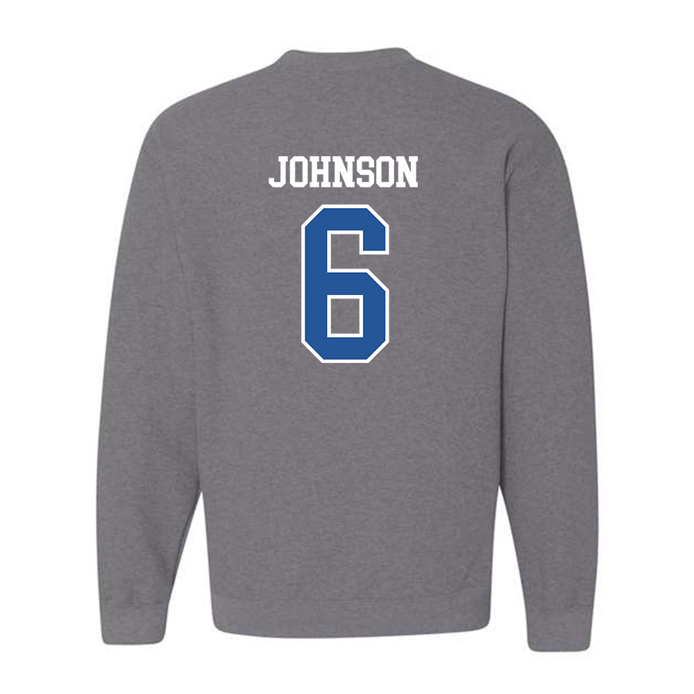 Hampton - NCAA Softball : Amani Johnson - Classic Shersey Crewneck Sweatshirt-1