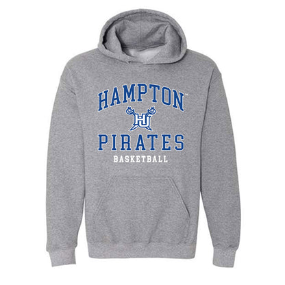 Hampton - NCAA Men's Basketball : Kody Williams - Classic Shersey Hooded Sweatshirt-0