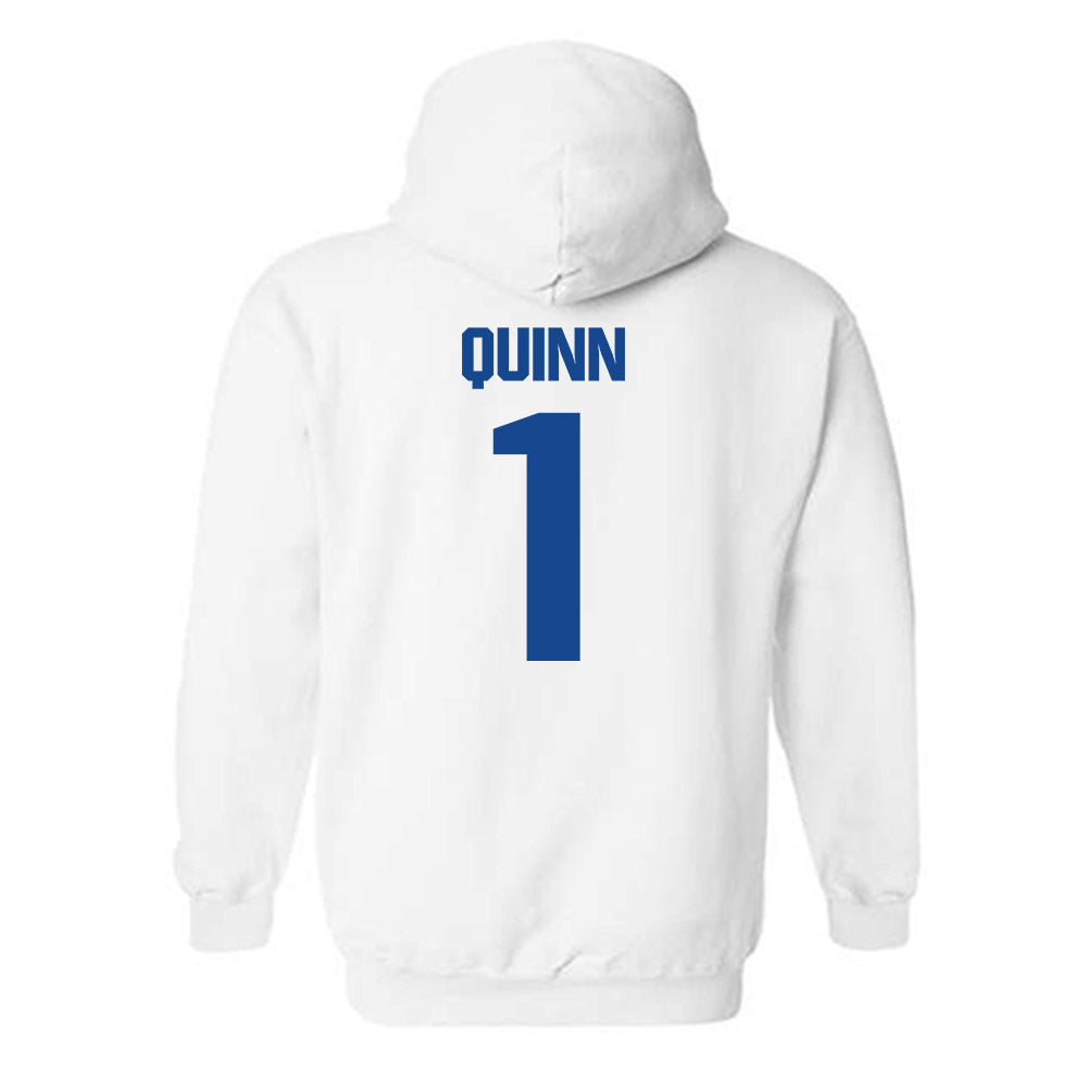 Hampton - NCAA Softball : Kylee Quinn - Classic Shersey Hooded Sweatshirt-1