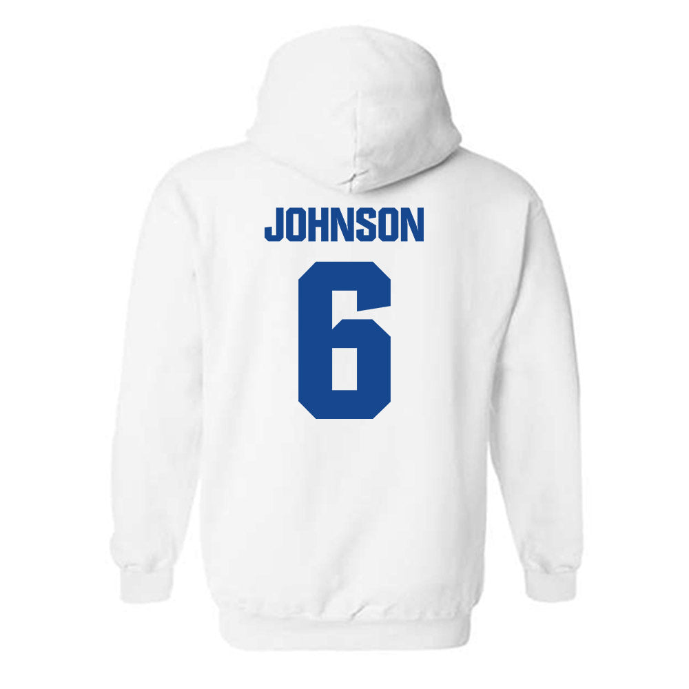 Hampton - NCAA Softball : Amani Johnson - Classic Shersey Hooded Sweatshirt-1
