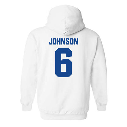 Hampton - NCAA Softball : Amani Johnson - Classic Shersey Hooded Sweatshirt-1