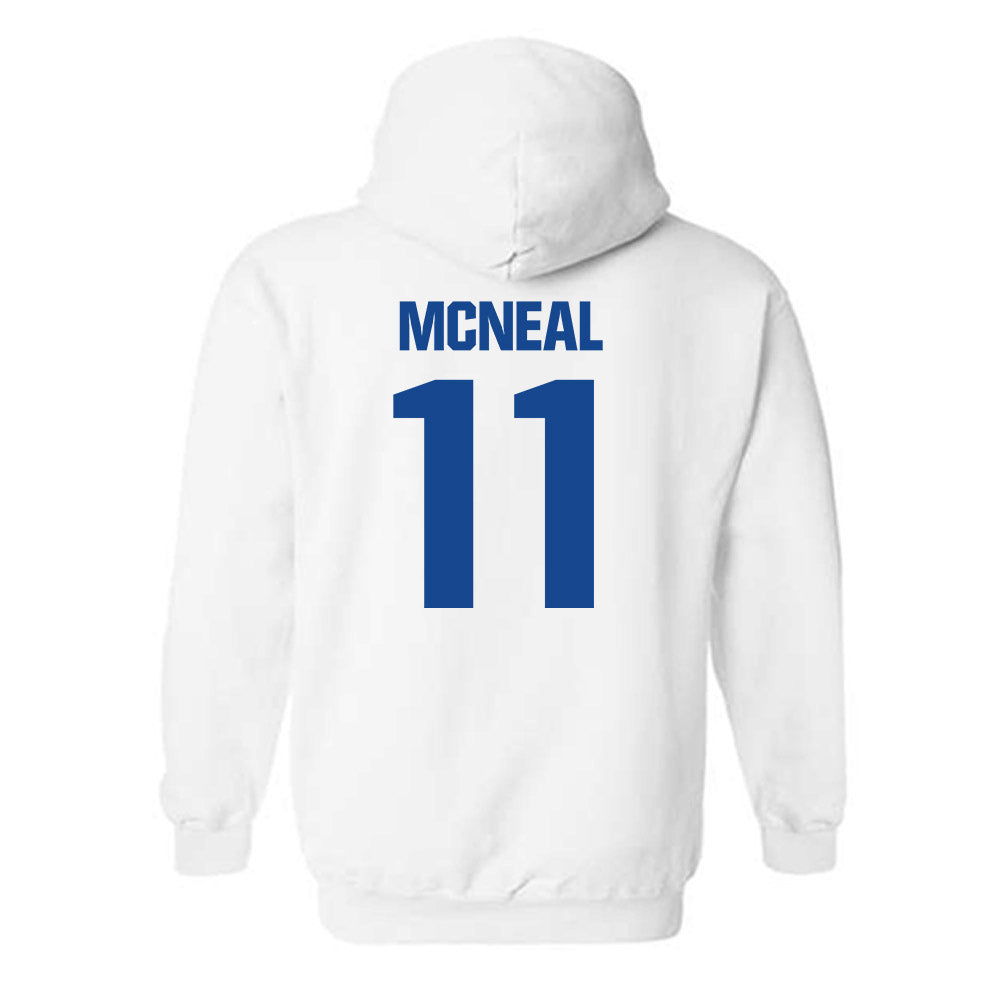Hampton - NCAA Women's Volleyball : Kylah McNeal - Classic Shersey Hooded Sweatshirt-1