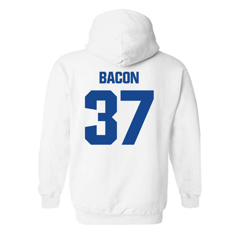 Hampton - NCAA Football : Elijah Bacon - Classic Shersey Hooded Sweatshirt-1