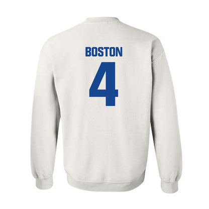 Hampton - NCAA Women's Basketball : Arlisha Boston - Classic Shersey Crewneck Sweatshirt-1