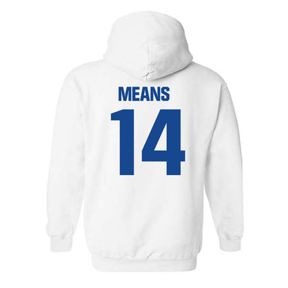Hampton - NCAA Football : Nare Means - Classic Shersey Hooded Sweatshirt-1