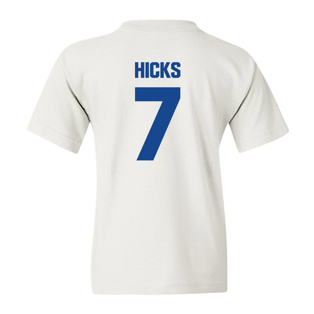 Hampton - NCAA Football : William Hicks - Classic Shersey Youth T-Shirt-1