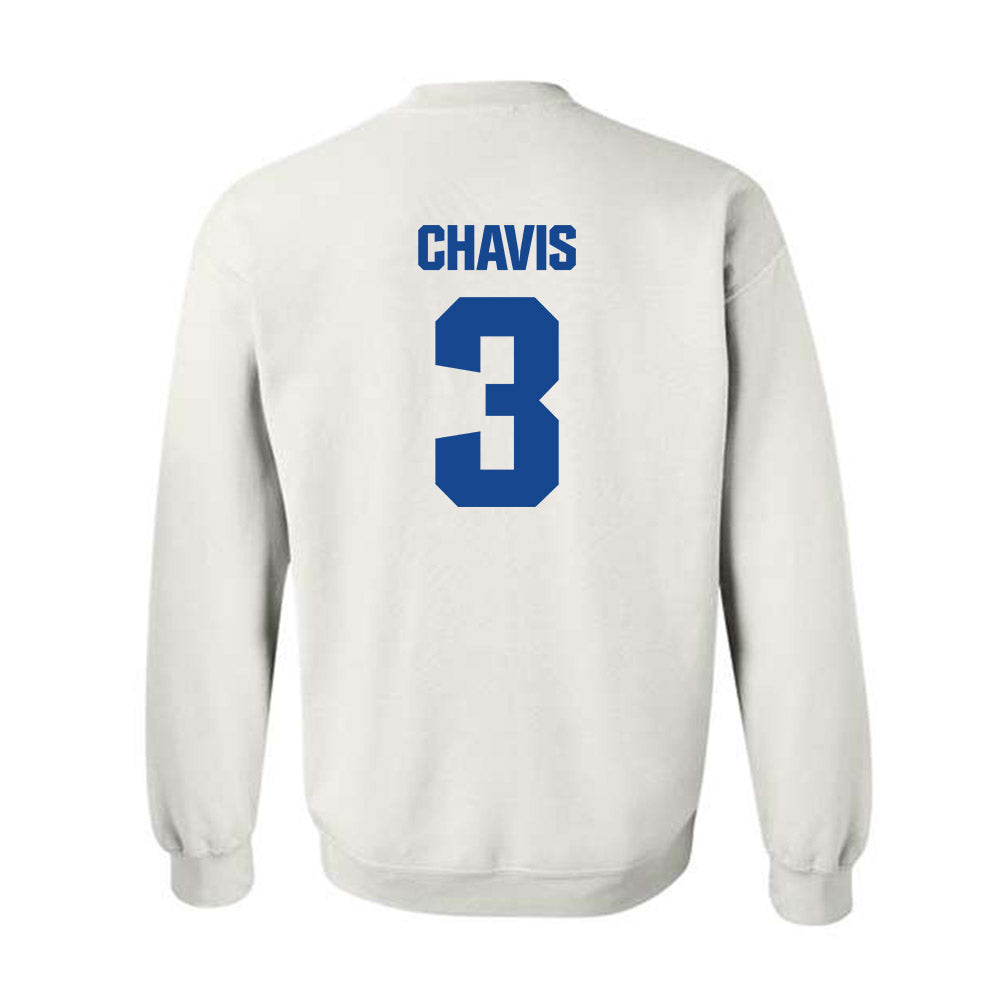 Hampton - NCAA Football : Jahkei Chavis - Classic Shersey Crewneck Sweatshirt-1