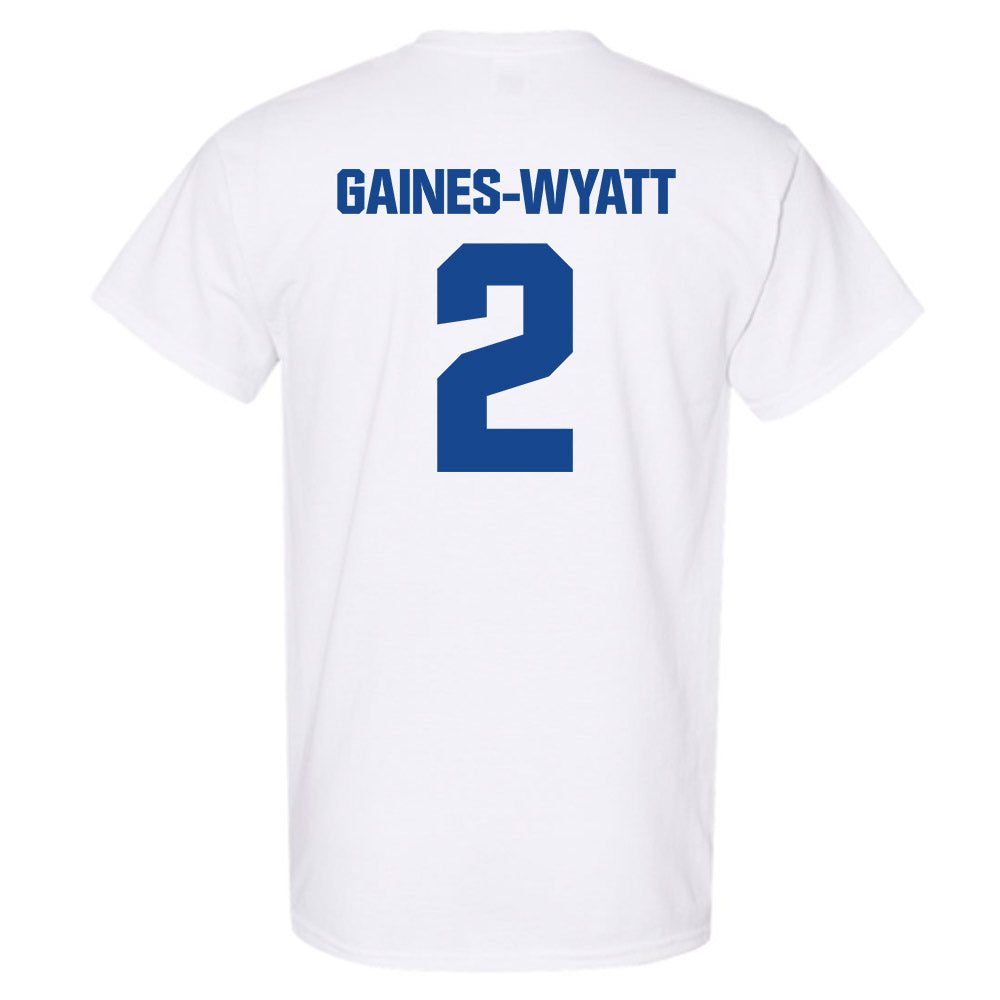 Hampton - NCAA Men's Basketball : Jalyke Gaines-Wyatt - Classic Shersey T-Shirt-1