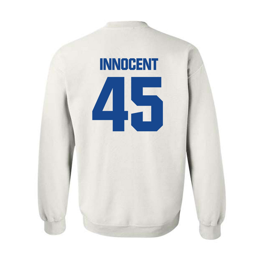 Hampton - NCAA Football : Mcowens Innocent - Classic Shersey Crewneck Sweatshirt-1