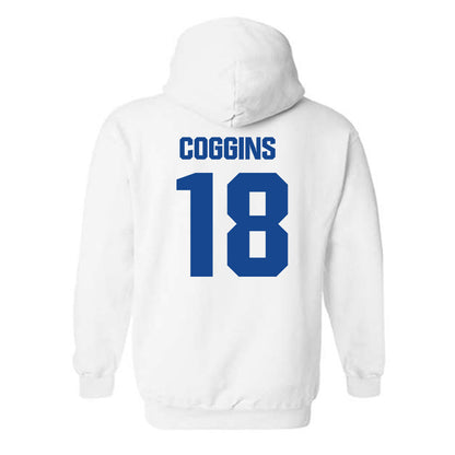 Hampton - NCAA Football : Jaysaun Coggins - Classic Shersey Hooded Sweatshirt-1