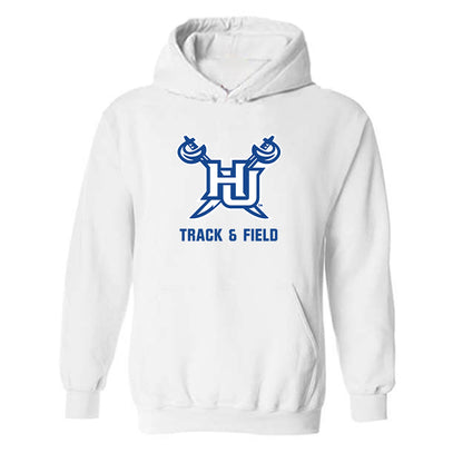 Hampton - NCAA Women's Track & Field : Kenidi Johnson - Classic Shersey Hooded Sweatshirt-0
