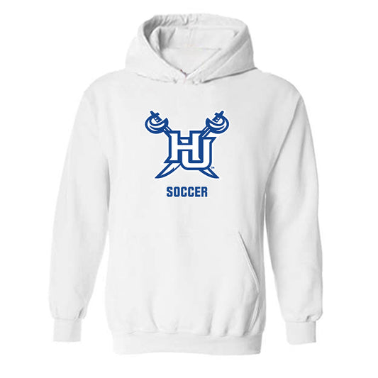 Hampton - NCAA Women's Soccer : Ellen Van Caenegem - Classic Shersey Hooded Sweatshirt-0