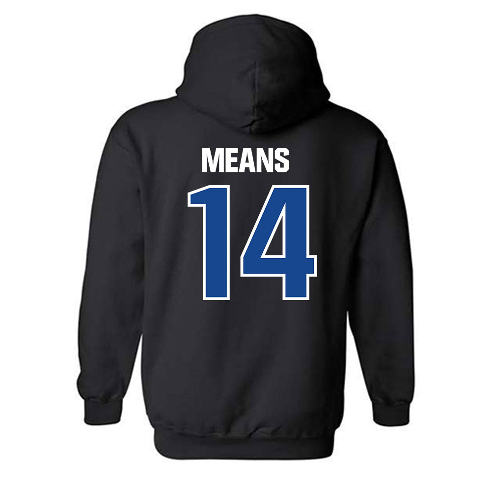 Hampton - NCAA Football : Nare Means - Classic Shersey Hooded Sweatshirt-1