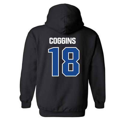 Hampton - NCAA Football : Jaysaun Coggins - Classic Shersey Hooded Sweatshirt-1