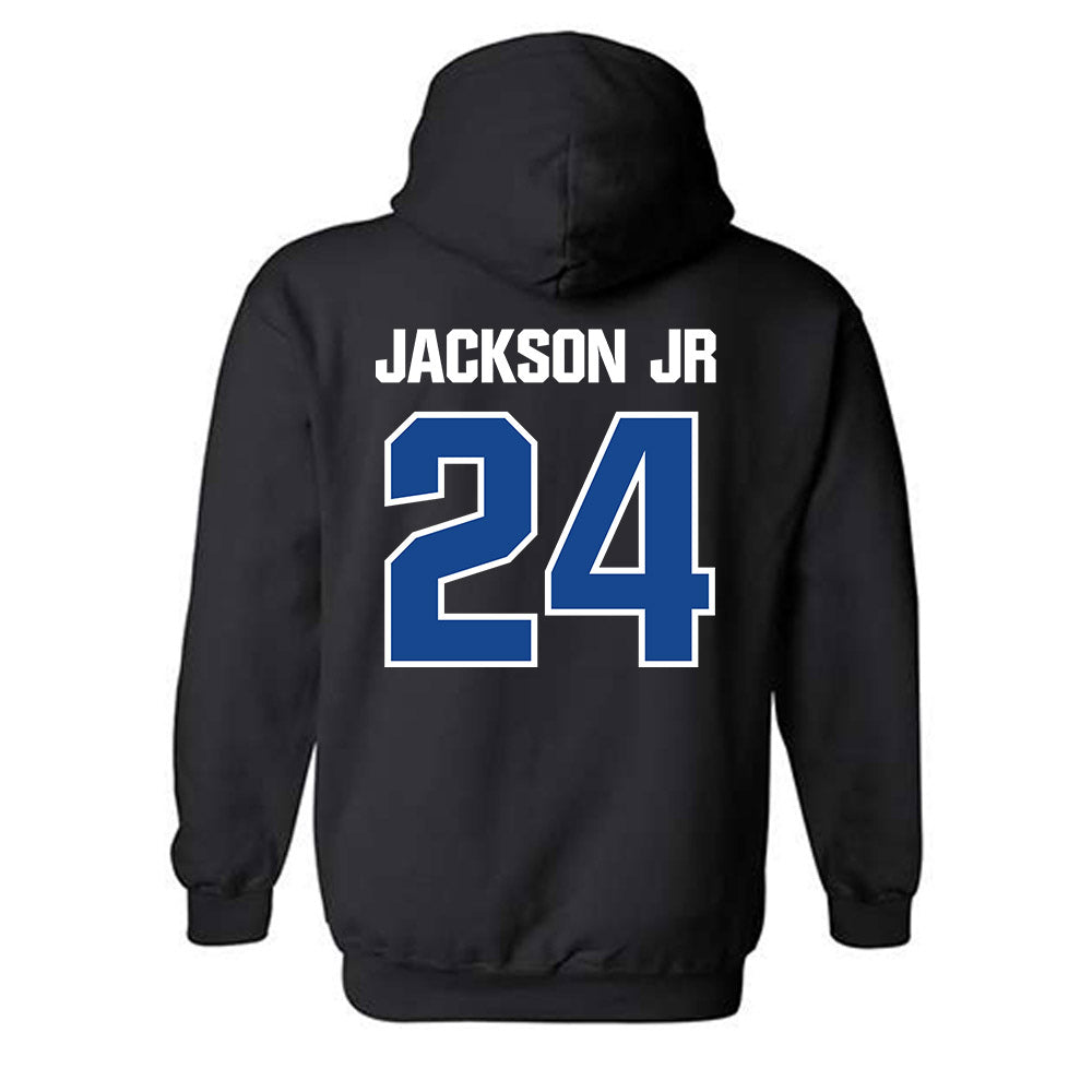 Hampton - NCAA Football : Andre Jackson Jr - Classic Shersey Hooded Sweatshirt-1