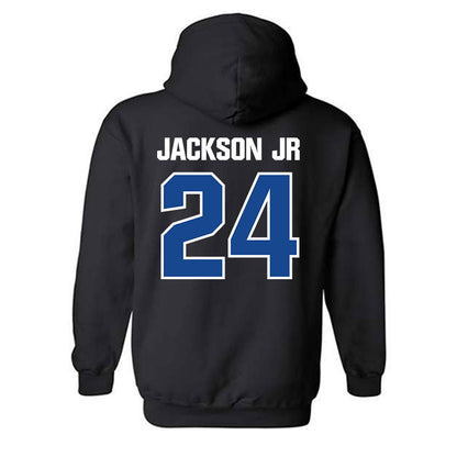Hampton - NCAA Football : Andre Jackson Jr - Classic Shersey Hooded Sweatshirt-1