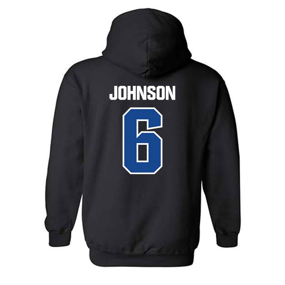 Hampton - NCAA Softball : Amani Johnson - Classic Shersey Hooded Sweatshirt-1