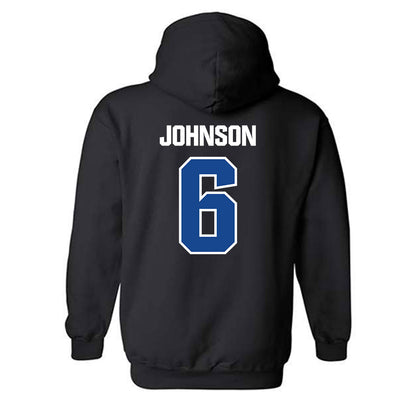 Hampton - NCAA Softball : Amani Johnson - Classic Shersey Hooded Sweatshirt-1