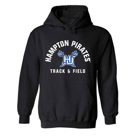 Hampton - NCAA Women's Track & Field : Danielle James - Classic Shersey Hooded Sweatshirt-0