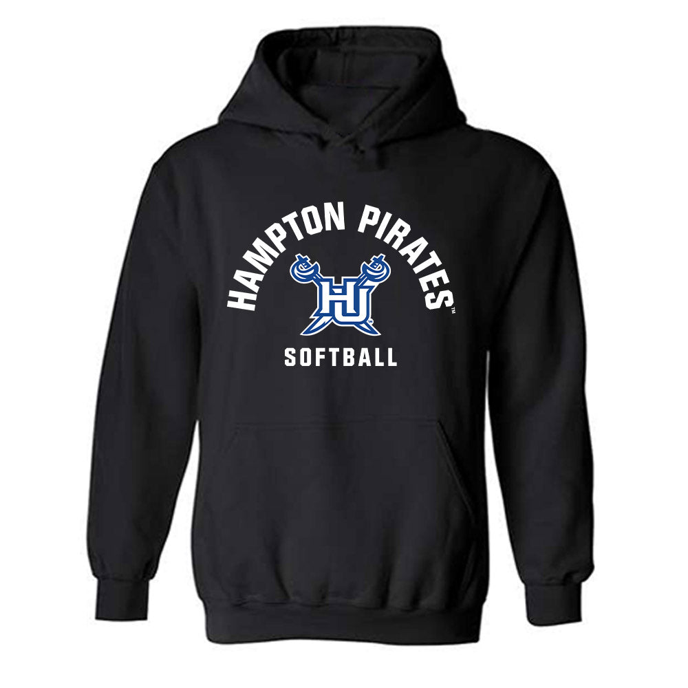 Hampton - NCAA Softball : Kylee Quinn - Classic Shersey Hooded Sweatshirt-0