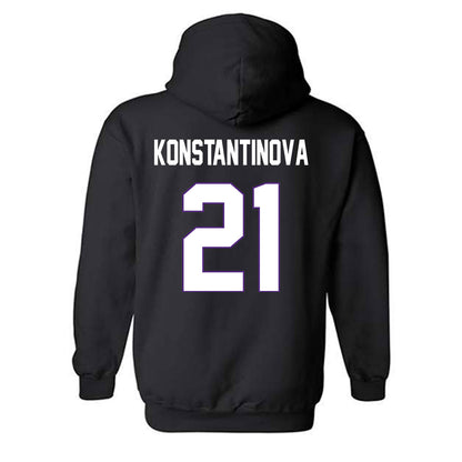 TCU - NCAA Beach Volleyball : Deniela Konstantinova - NCAA® National Champions Hooded Sweatshirt-1