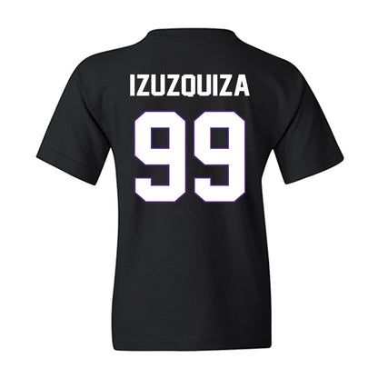 TCU - NCAA Beach Volleyball : Sofia Izuzquiza - NCAA® National Champions Youth T-Shirt-1