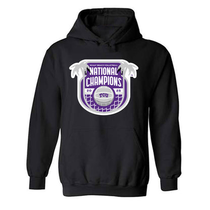 TCU - NCAA Beach Volleyball : Alexandra Kurz - NCAA® National Champions Hooded Sweatshirt-0