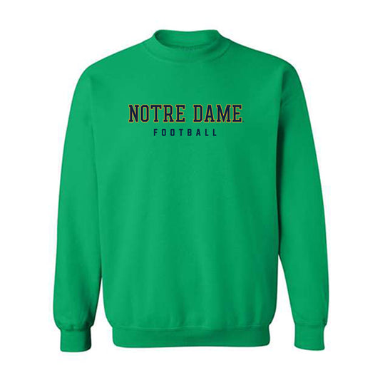 Notre Dame - NCAA Football : Guerby Lambert - Classic Shersey Crewneck Sweatshirt-0