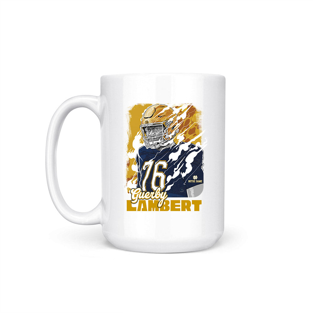 Notre Dame - NCAA Football : Guerby Lambert - Coffee Mug-1