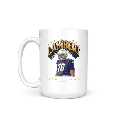 Notre Dame - NCAA Football : Guerby Lambert - Coffee Mug-1