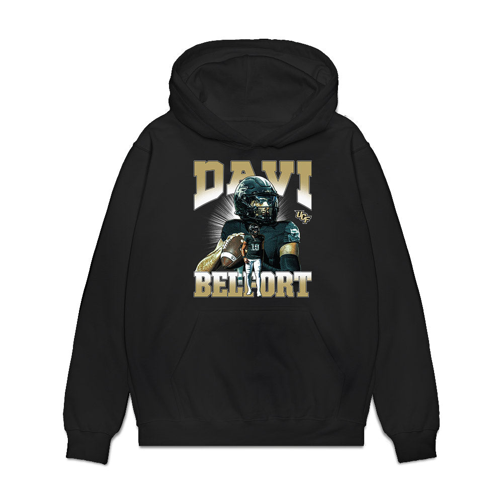 Central Florida - NCAA Football : Davi Belfort - Individual Collage Premium Hooded Sweatshirt-0